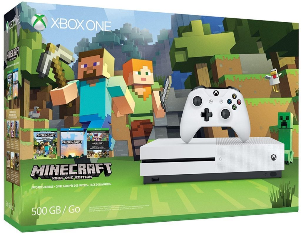 The Xbox One S Minecraft Favorites Bundle 