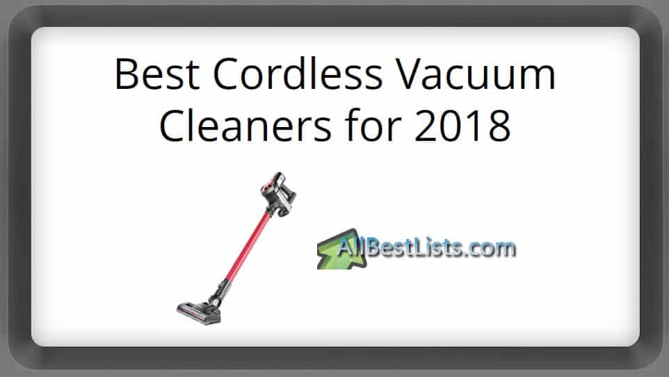 Best Cordless Vacuum Cleaner 2018 For Hardwood Floors And Carpet