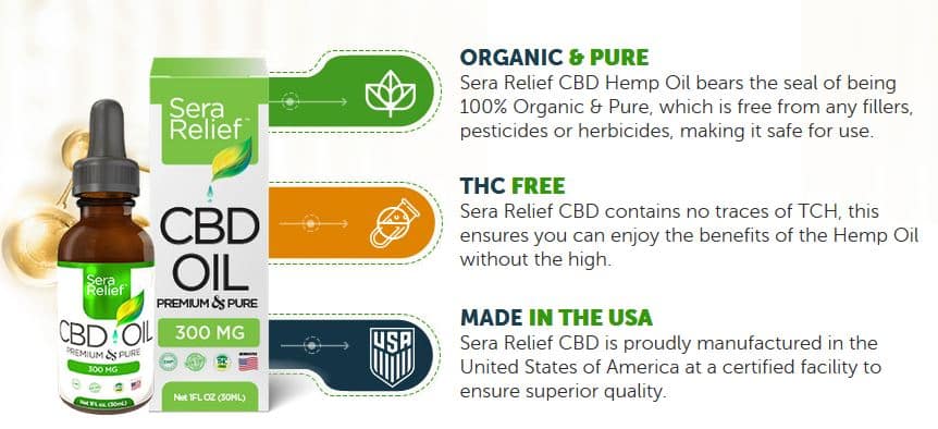 Serarelief Premium CBD Oil