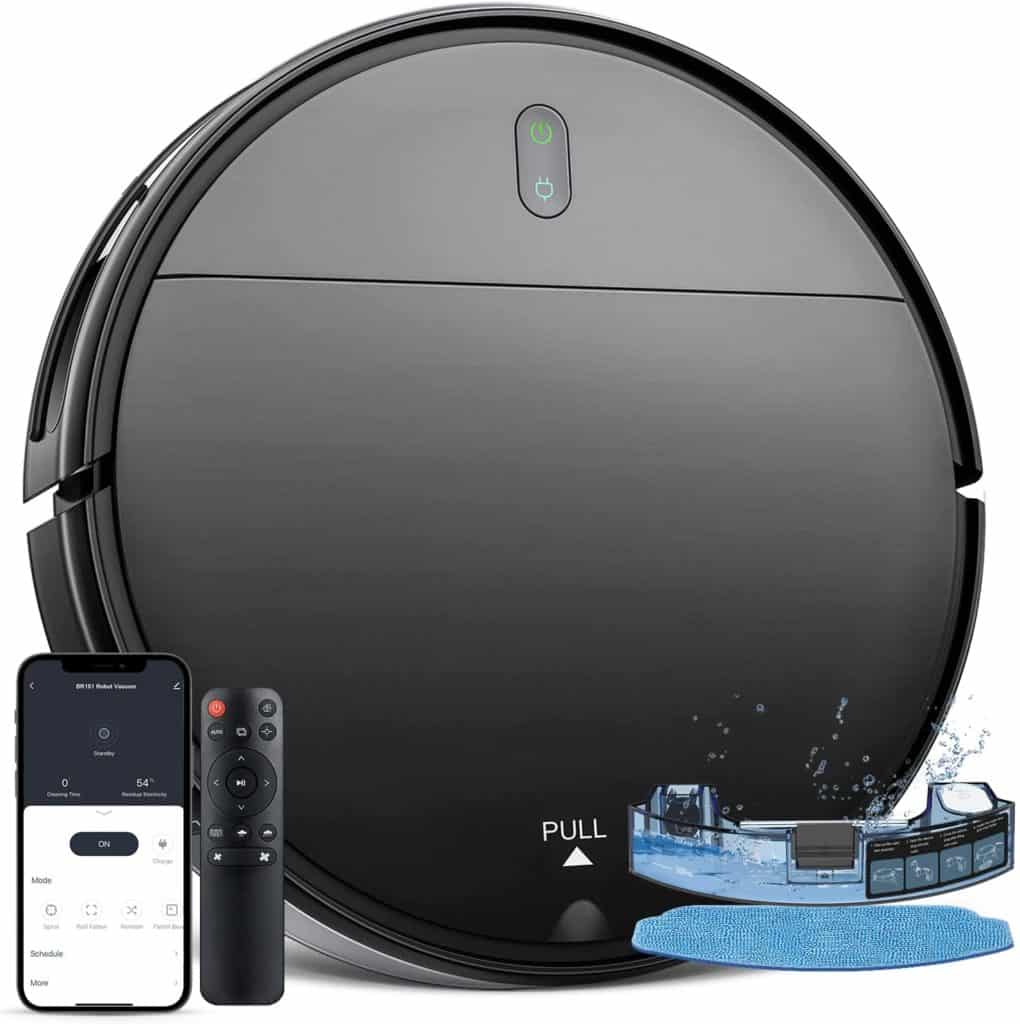 MAMNV Robot Vacuum and Mop Combo